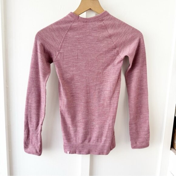 LULULEMON pink swiftly wool pullover - Picture 6 of 6